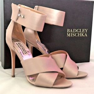 Badgley Mischka Satin sandals